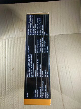 Comprobador Batería SATRA S-LBA1224 Digital
