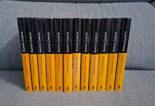 Libros de Agatha Christie. (serie amarilla)