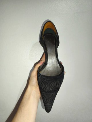 Lote 2 tacones negros y rosas