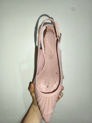 Lote 2 tacones negros y rosas