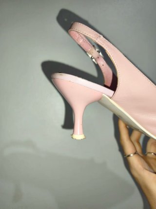 Lote 2 tacones negros y rosas