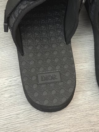 Sandalias Dior Negras Talla 44 Nuevas