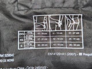 Kit Proteções Criança Oxelo XS