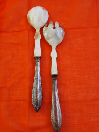 Set posate insalata Colderoni primi '900