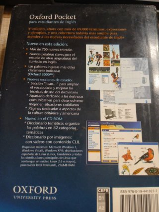 Diccionario ingles Oxford