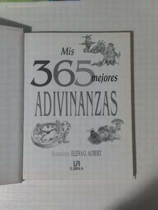Mis 365 mejores adivinanzas