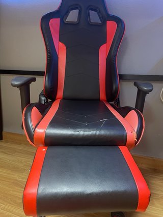 Silla Gaming GTRACING con Reposapiés