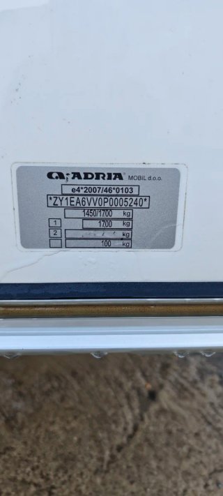 Caravana Adria Adora 563tk del 2014