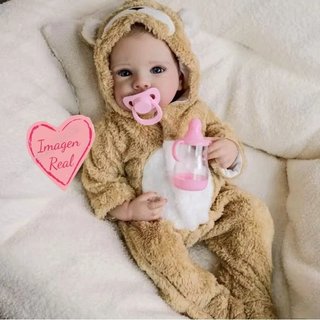 Muñeca reborn bebé silicona
