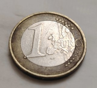 1 Euro Holanda 1999 Error Metal