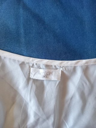 Blusa sin mangas Amichi blanca