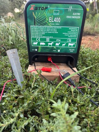 Pastor Eléctrico STOP EL400 con pica tierra