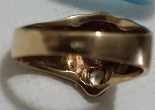 Sortija Oro Cara León Diamante