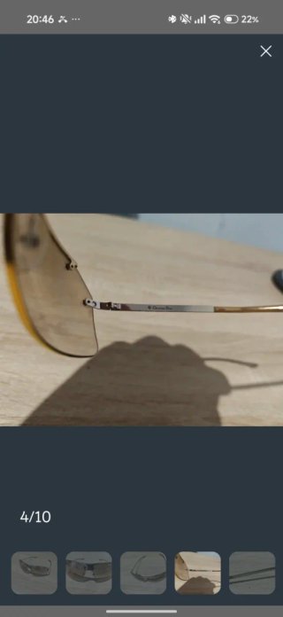 Gafas Dior Hit 1 Vintage 2000s Originales Galliano