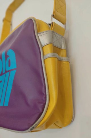 Tracolla Gola viola e gialla