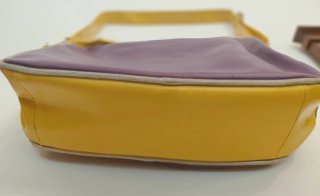 Tracolla Gola viola e gialla