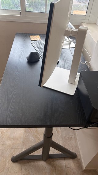Escritorio Elevable Eléctrico IKEA Negro