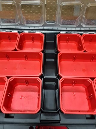 MILWAUKEE (SLIM) –3  Cajas para linea del medio