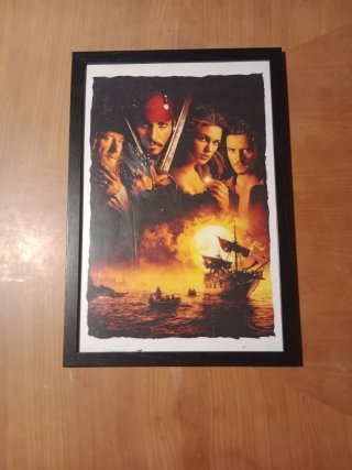 Póster Piratas del Caribe