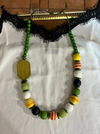 Collare elegante multicolore da donna