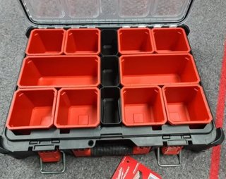 MILWAUKEE (Profundas) –3  Cajas para linea del med