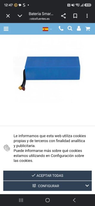 Batería 48V Patinete Eléctrico