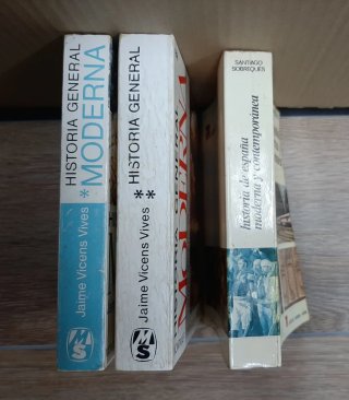 PACK 3 LIBROS DE HISTORIA GENERAL Y DE ESPAÑA
