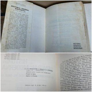PACK 3 LIBROS DE HISTORIA GENERAL Y DE ESPAÑA