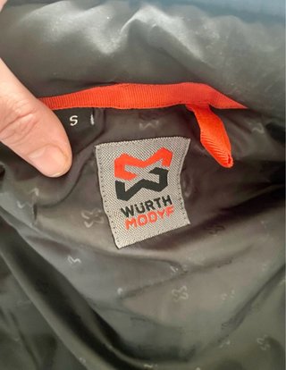 Chaleco Acolchado Würth MODYF Negro SIN ESTRENAR