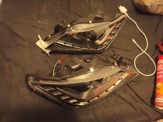 Pareja Faros Seat Ibiza 6j