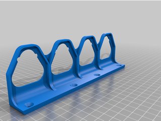 PARKSIDE 12V –2X Soportes para 4 Baterías