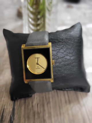 Orologio Vintage Veglia Swiss Made Oro Nero