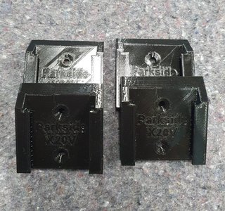 PARKSIDE 20 V –6 Soportes rectos para baterías
