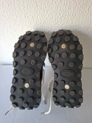 Zapatillas Chunky Negras y Crema Talla 38