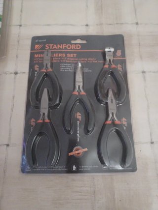 Set 5 Alicates Mini Stanford 4.5