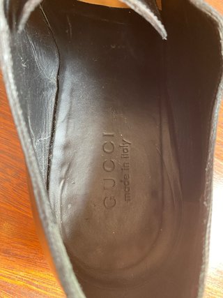 Zapatos Gucci Piel Negro Talla 43