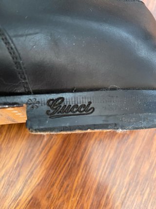 Zapatos Gucci Piel Negro Talla 43