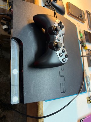 Consola PS3 Negra con Mando Trust
