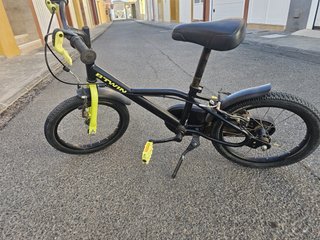 Bicicleta infantil Btwin 16 pollici