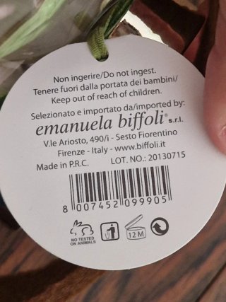 Cofanetto regalo gufetto natalizio
