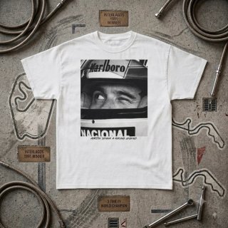 T-shirt Ayrton Senna F1 Legend Marlboro Taglia M