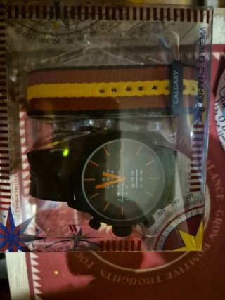 Reloj Calgary Digital Correa España para cambiar.