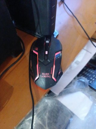 Mouse da Gaming Mars Gaming Nero/Rosso