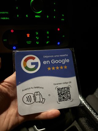 Tarjeta NFC Google Reseñas