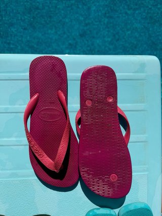 Havaianas color fucsia talla 39/40