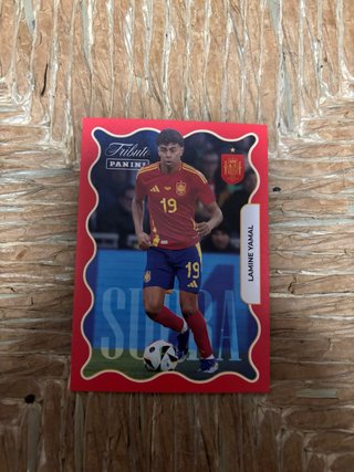Tarjeta Panini Lamine Yamal España 19