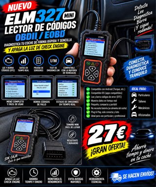 $ Máquina diagnosis coche OBD2/EOBD CY3001 - NUEVA