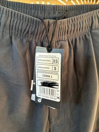 Pantalón de montaña elástico micro pana