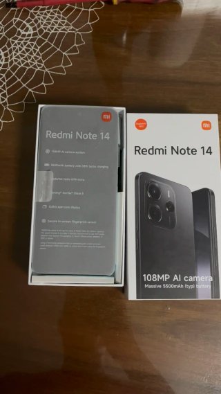 Xiaomi Redmi Note 14 4G 6GB RAM 128GB Negro