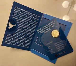 2022 - Malta - 2 euros - Resolução 1320 da ONU